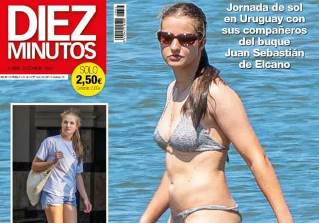 Папарацци снова поймали Леонор — а где армия?