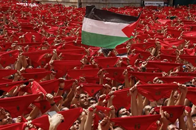 Политическая провокация на Сан-Фермине