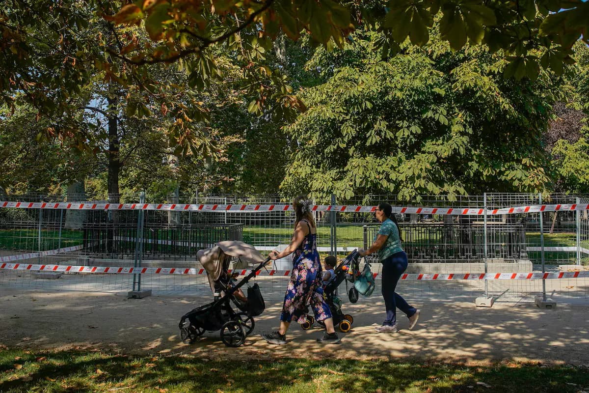 Мадрид - единственная крупная столица, закрывающая парки при экстремальной жаре