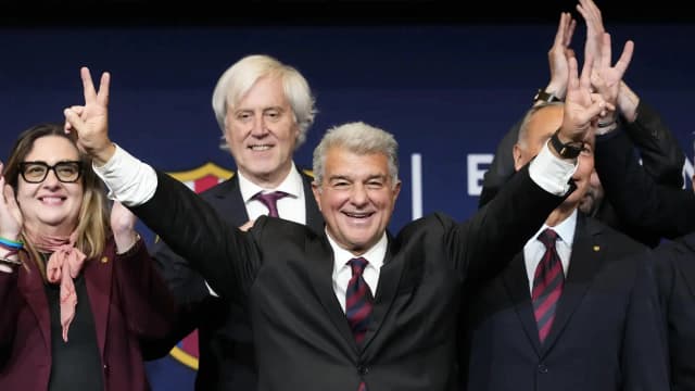 Триумф с сигарой и танцами: третий срок Лапорты