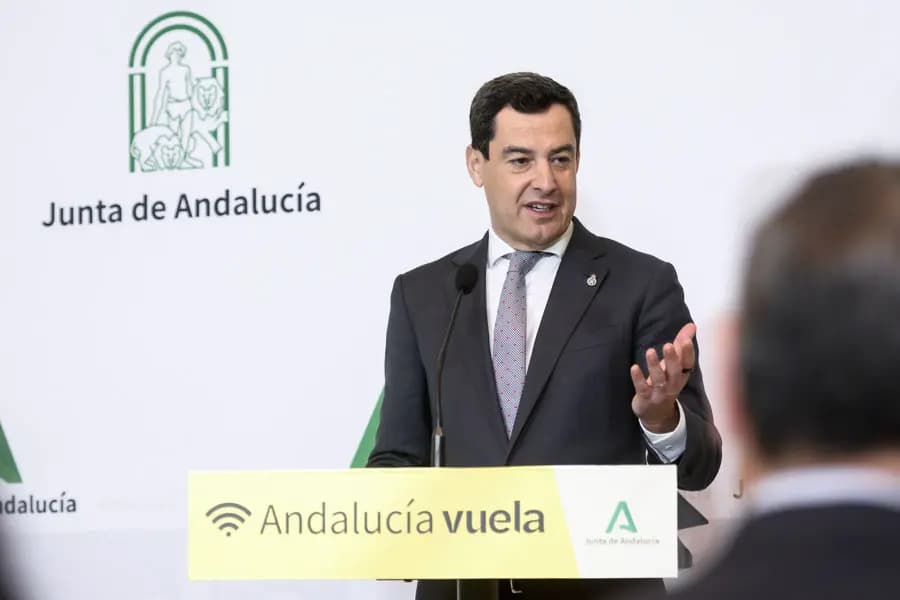 Морено назначает выборы в парламент Андалусии на 17 мая