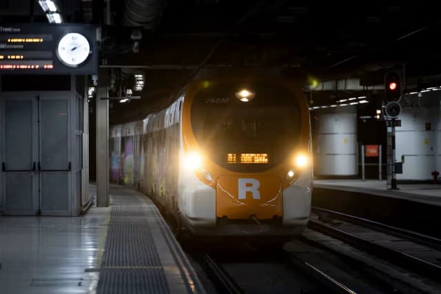 Поезд в Жироне протаранил упавшее дерево, 150 пассажиров эвакуированы