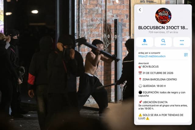 Антифа и банды из Магриба объединились в Telegram для разгрома Барселоны в ночь на Хэллоуин
